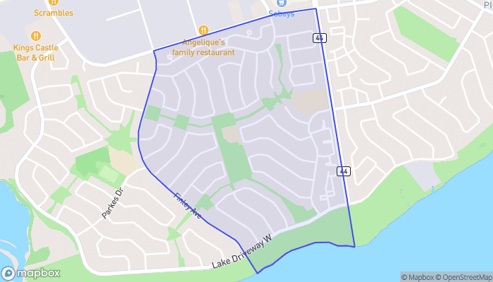 Map of Duffins Bay