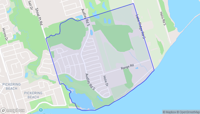 Map of Lakeside