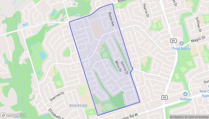 Map of Hermitage