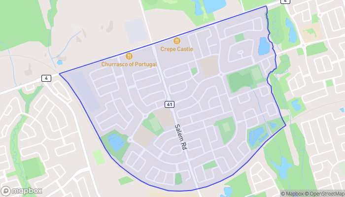 Map of Salem Heights