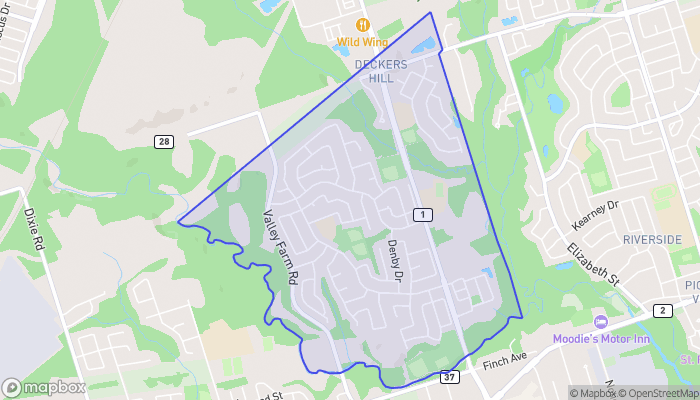 Map of Brock Ridge