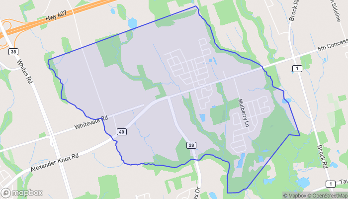 Map of Wilson Meadows