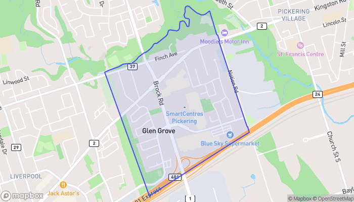 Map of Village East
