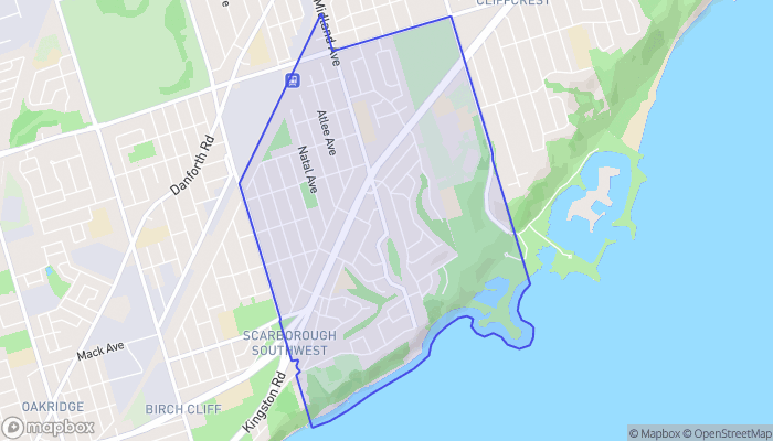 Map of Cliffside
