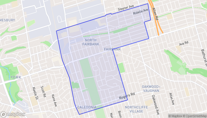 Map of Fairbank