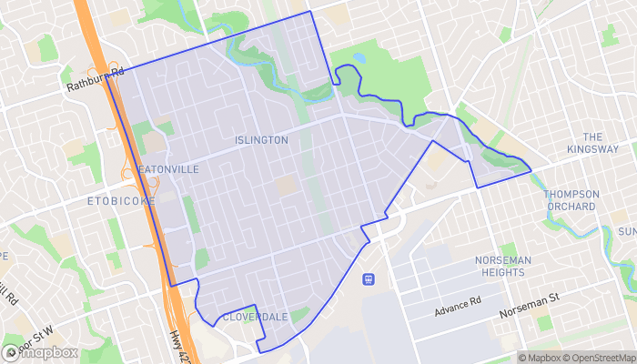Map of Islington