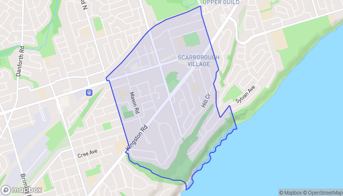 Map of Scarborough Village