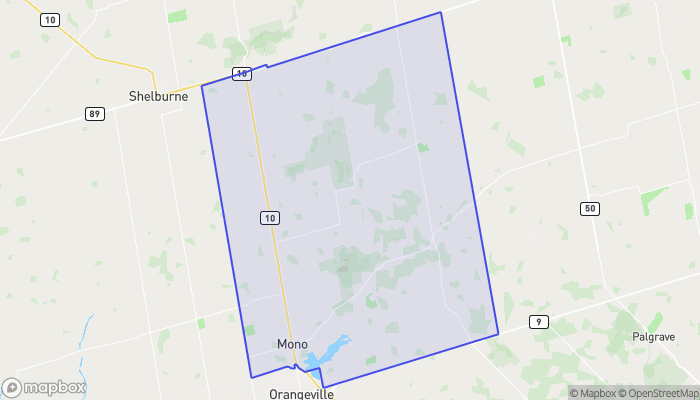 Map of Mono