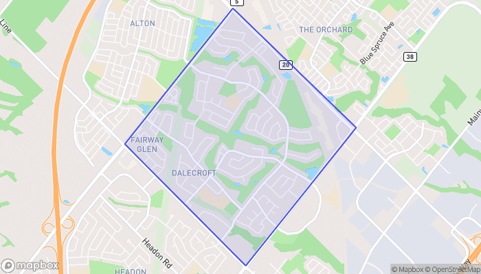 Map of Millcroft