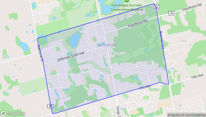 Map of Jefferson