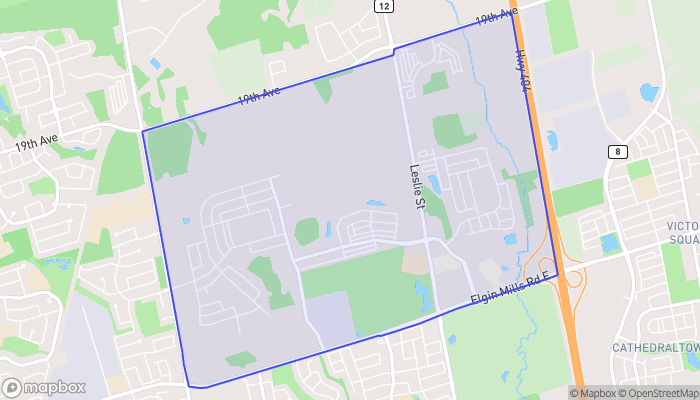 Map of North Leslie