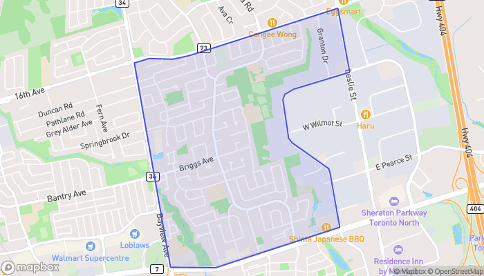 Map of Doncrest