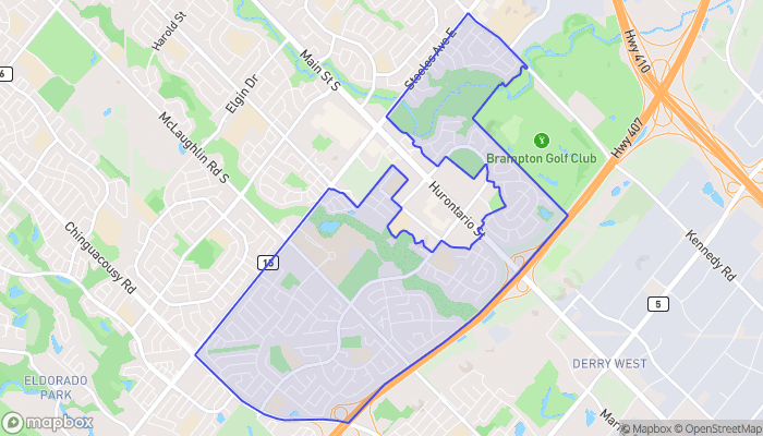 Map of Fletcher's Creek South