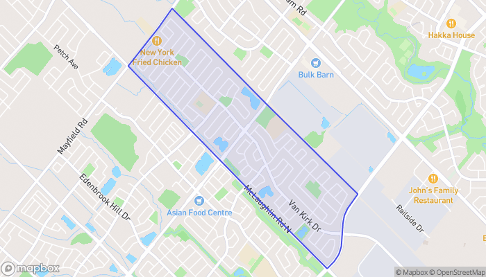 Map of Northwest Sandalwood Parkway