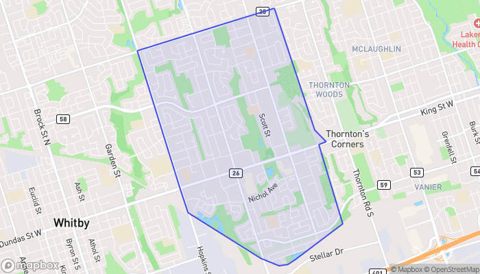 Map of Blue Acres Meadows