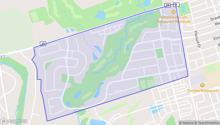 Map of Angus Glen