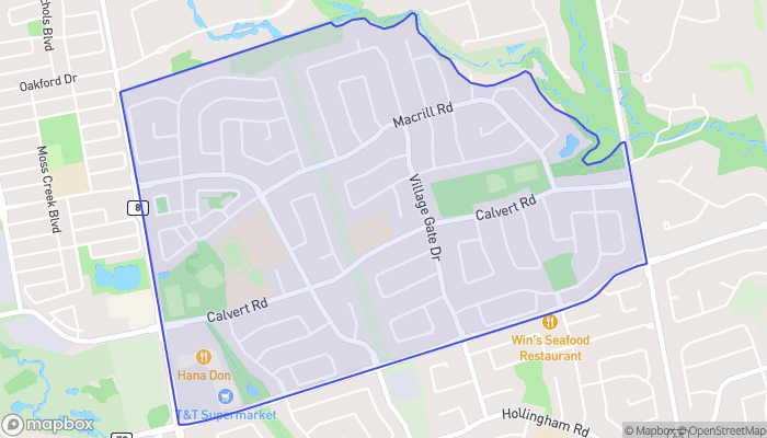 Map of Cachet