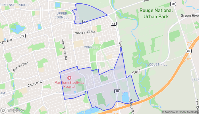 Map of Cornell