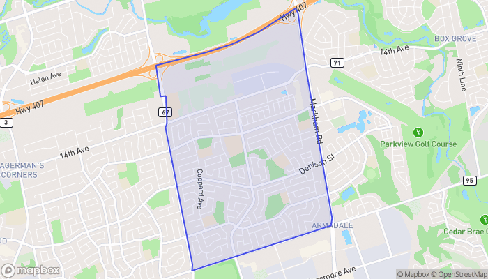 Map of Middlefield