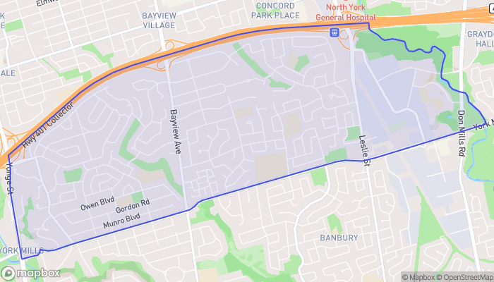 Map of St. Andrew-Windfields