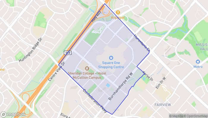 Map of City Centre