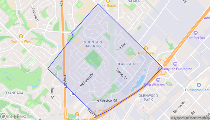 Map of Mountainside