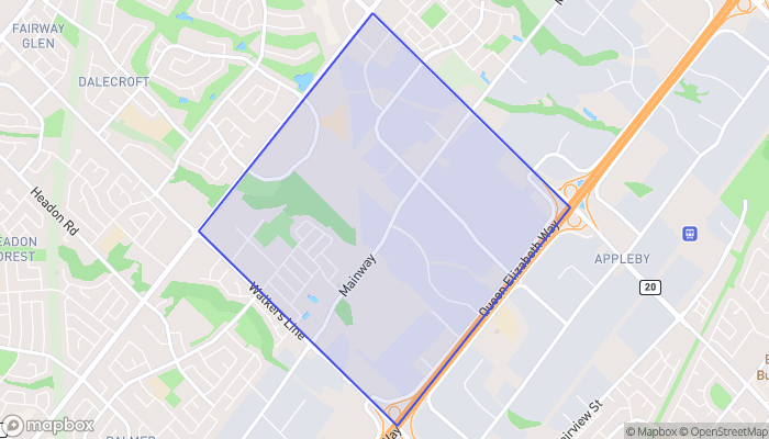 Map of Tansley Woods