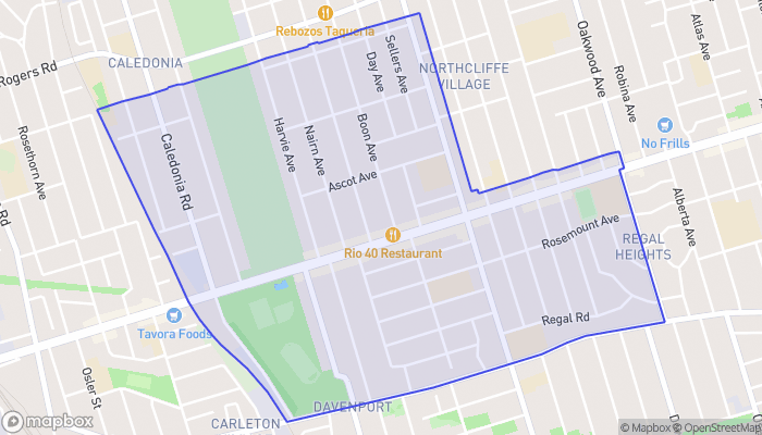 Map of Corso Italia-Davenport