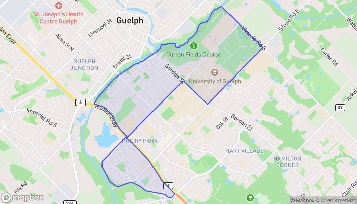 Map of Old University