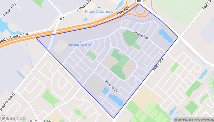 Map of Dempsey