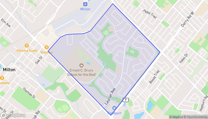 Map of Timberlea