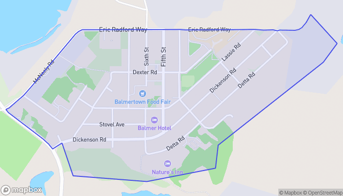 Map of Golden