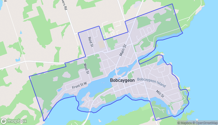 Map of Bobcaygeon