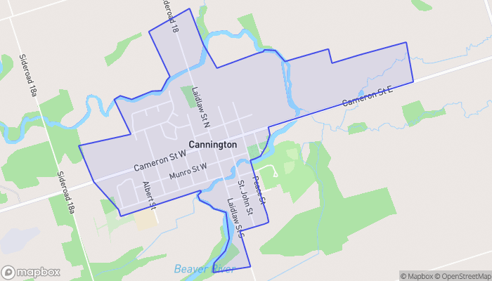 Map of Cannington