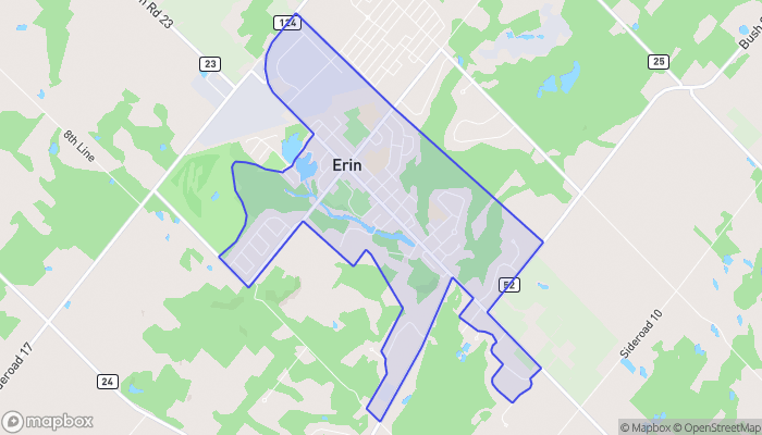 Map of Erin