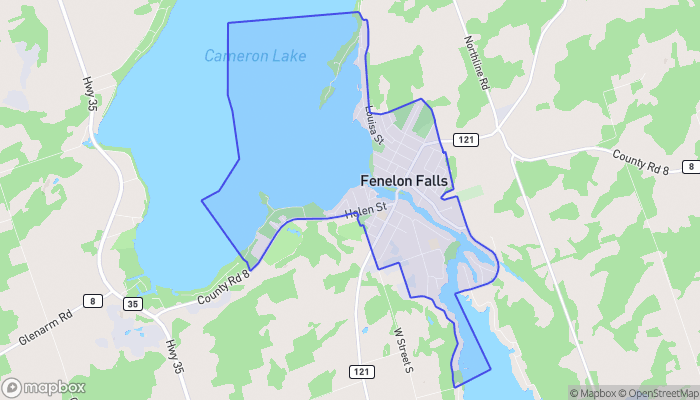 Map of Fenelon Falls