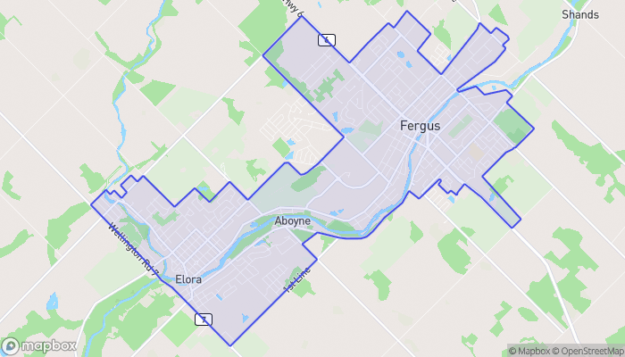 Map of Fergus