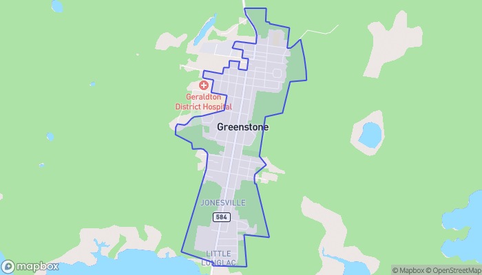 Map of Geraldton