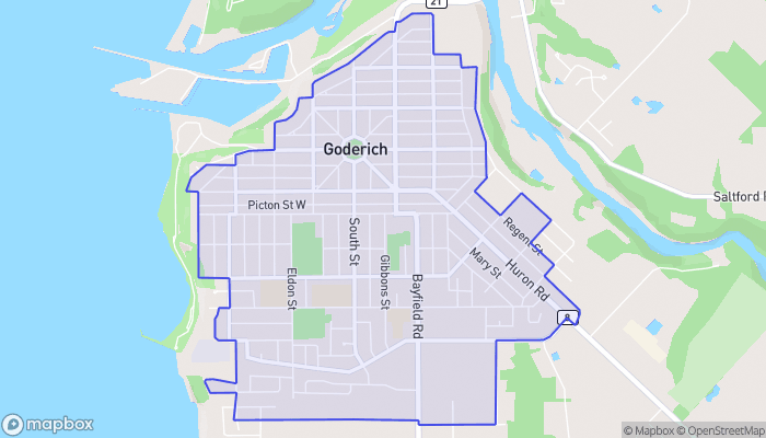 Map of Goderich