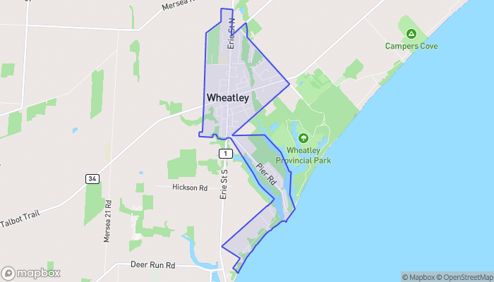 Map of Wheatley
