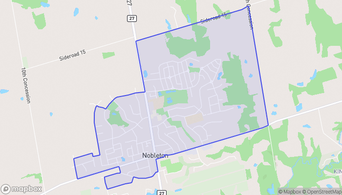 Map of Nobleton