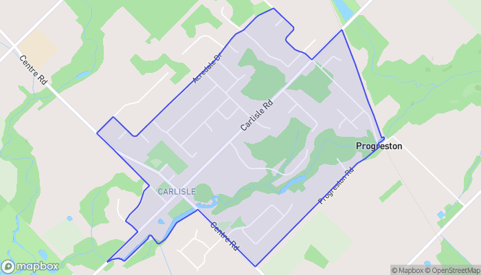 Map of Carlisle