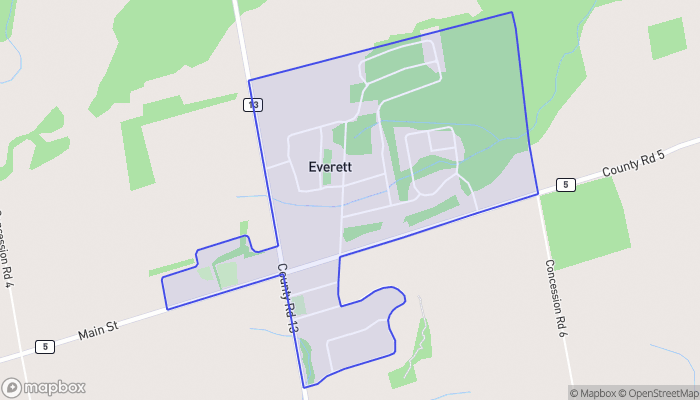 Map of Everett