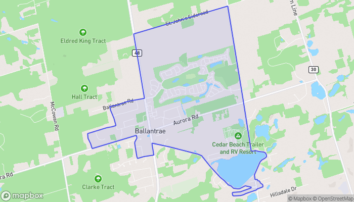Map of Ballantrae