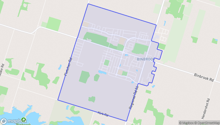Map of Binbrook