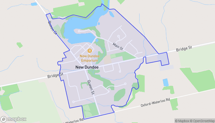 Map of New Dundee