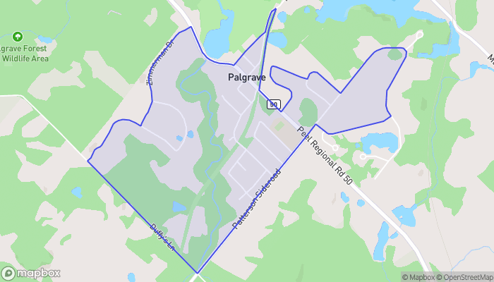 Map of Palgrave