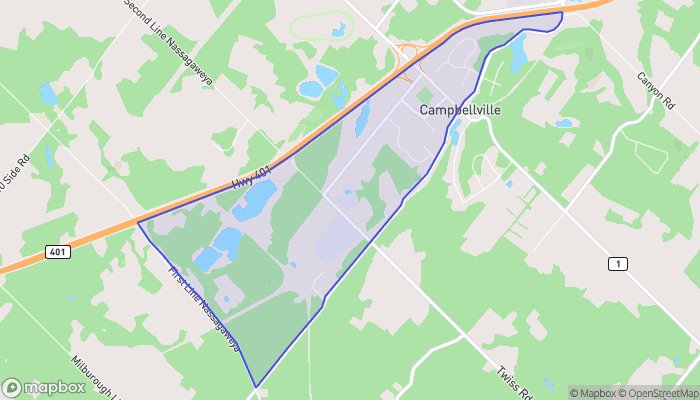 Map of Campbellville