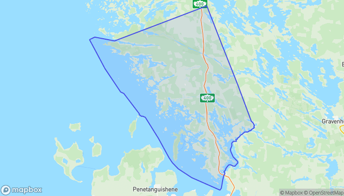Map of Georgian Bay