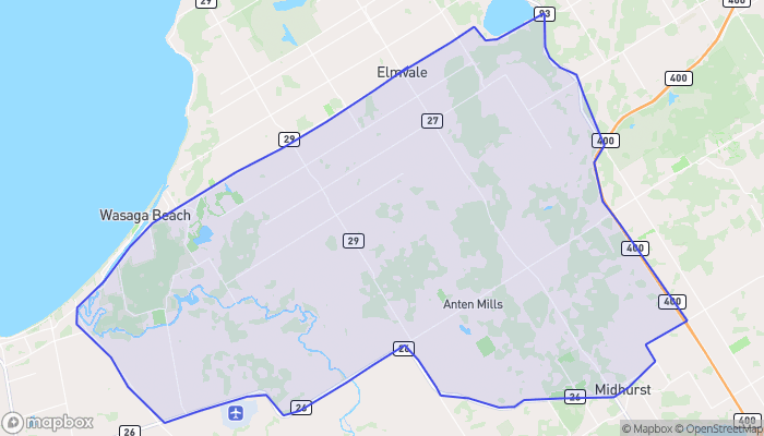 Map of Springwater